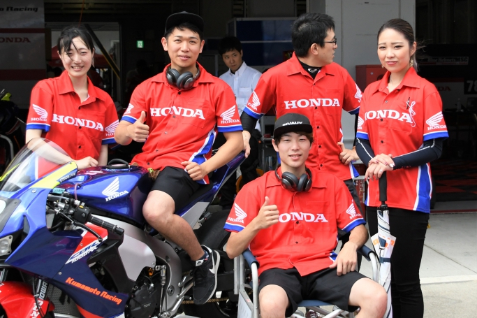 Honda緑陽会 熊本レーシングEWC（Goshi Racing田尻）