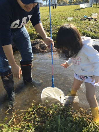 親子で清掃活動