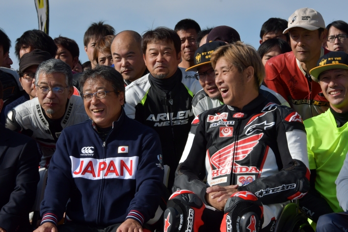 松原社長と青木拓磨氏