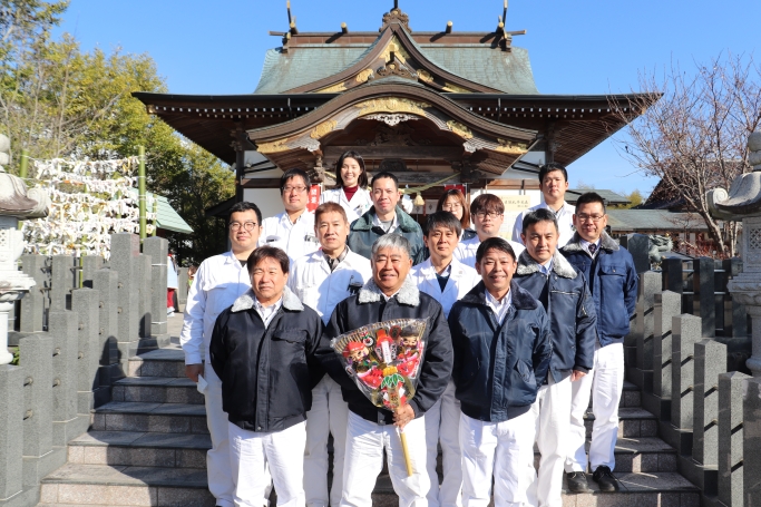 西浦荒神社へ参拝