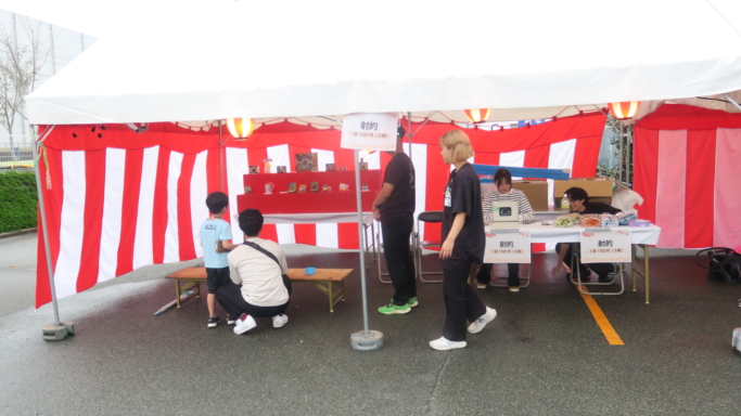 昨年の様子(縁日コーナー)