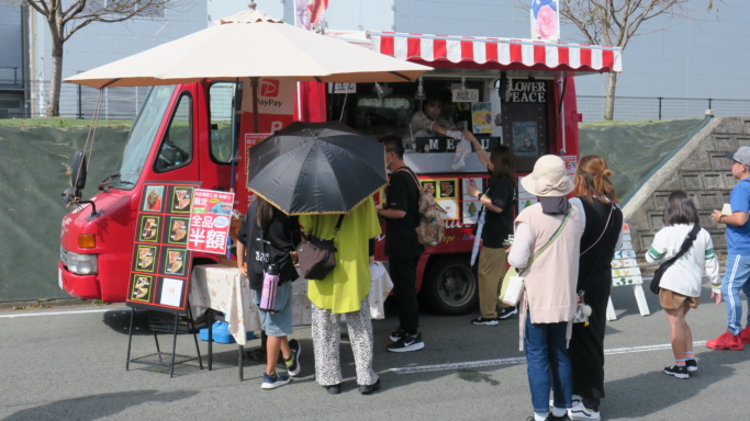 昨年の様子(キッチンカー)